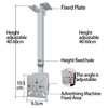 YSTEROKS 3D Holographic Fan Display Bracket Adjustable Ceiling Bracket for