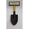 "Welcome to Granny's garden" hanging shovel sign