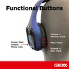 Grixx Wireless Headphones Overband Bluetooth 4.2 Blue