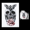 S.A.V.I Temporary Tattoo For Girls Men Women 3D Skulls and