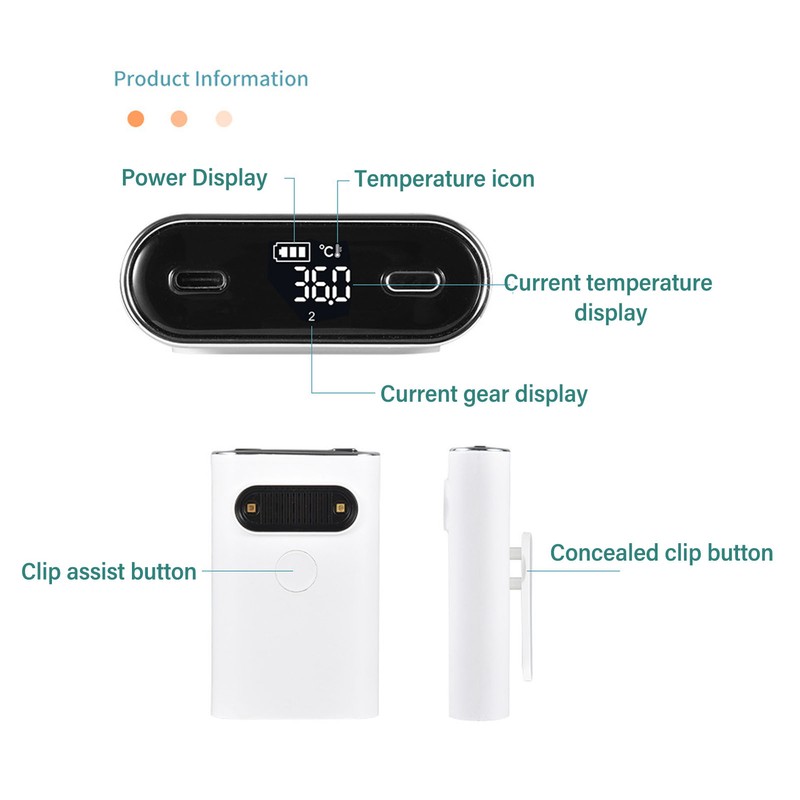 Mini Ozone Air Purifier Odor Removal Efficient Purification Low Noise