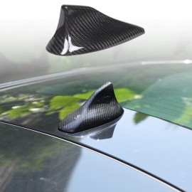 carcartrim-2022 Dry Carbon Fiber Shark Fin Antenna Cover For Jaguar F-TYPE 2013+