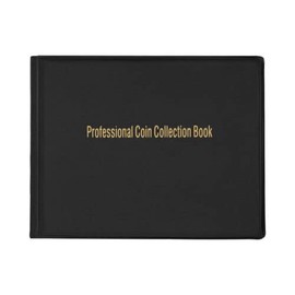 AIMALL 240 Coin Holder Storage Album - Coin Collecting Book with 10 Pages, Holds 24 Coins per Page, Durable & Portable, Ideal for Penny Collectors and Money Enthusiasts