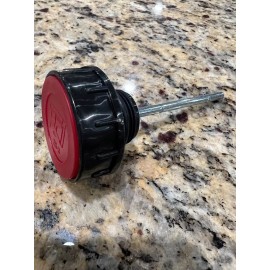 KTI Hydraulic Fluid Reservoir CAP 3/4 NPT 40 Micron Air Breather with Dipstick