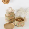 Soul & Lane Botanica Bliss Gold Round Hat Boxes with