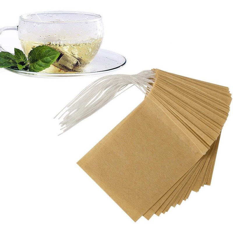 Numola Unbleached Tea Filter Bags for Loose Leaf Tea, Tea