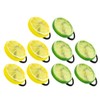 FOMIYES Elastic Hair Bands for Girls 10 Pack Lemon Slice