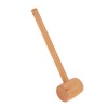 Wooden Mallet, Beech Rawhide Mallet 70mm Hammer Diameter Wood Chisel