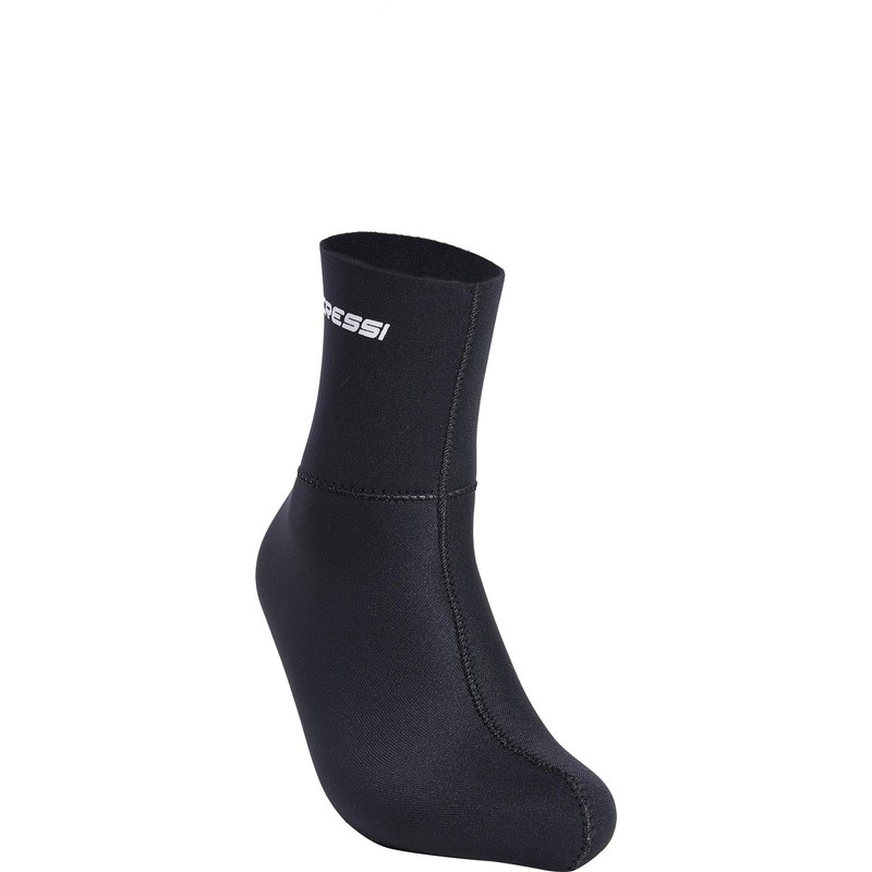 Cressi Neoprene Resilient Ultra Stretch Diving Socks - Black, X-Large