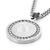 HZMAN Stainless Steel Bible Verse Prayer Necklace for Men Women