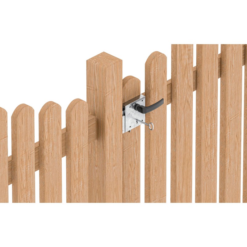 Gah-Alberts 214845 Box Lock with Night Latch / BB Holes