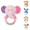 Lorelli Baby Rattle Plush Toy 13 cm Rattle Ring Grasping