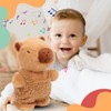Easfan Talking Capybara Repeats What You Say Walking Singing Stuffed
