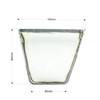 Toolty Plasterers Mud Pan Stainless Steel - 260mm - 10"