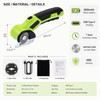 Rechargeable Electric Scissors for DIY Cutting – 2000mAh Cordless Rotary