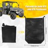 ZOSANY UTV ATV Garbage Bag Universal Vinyl Mesh Garbage Bag