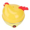 TOPINCN Chicken Shape Rapid Egg Boiler 7 Egg Capacity Automatic
