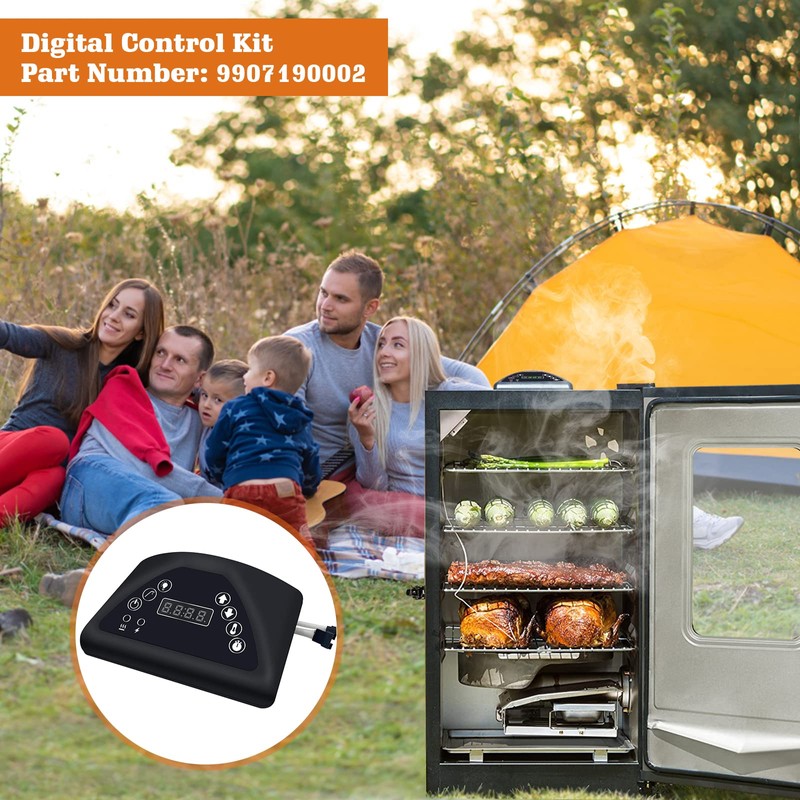 Digital Control Panel Replacement Part for Masterbuilt Electric Smoker, Compatible