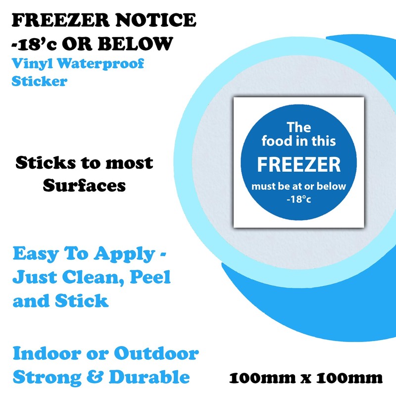 2-Pack - The Food in This Freezer Must be at