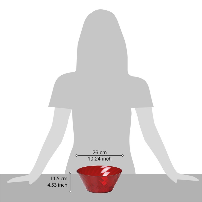 Omada Linea Diamond Design Bowl for Kitchen with Diamond Effect.