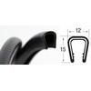 SMI-Kkantenschutzprofi KS6-8S Edge Protection Profile - PVC Rubber Clamping Profile