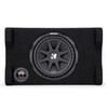 Kicker 48CDF104 Comp 10" Subwoofer in Down Firing Enclosure, 4-Ohm