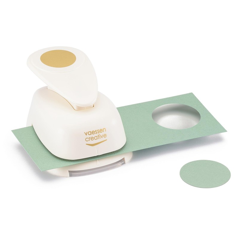 Vaessen Creative Motif Punch Circle Diameter 4.5 cm for Craft