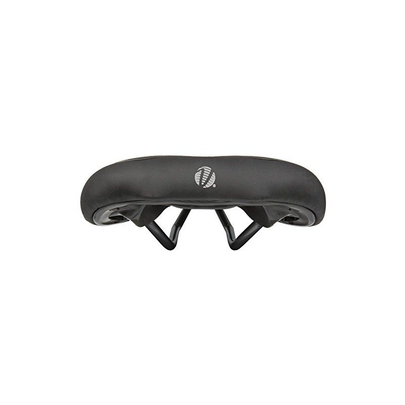 Velo Fahrradsattel FIT ATHLETE BC, schwarz, XL, 12505231
