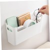 COLLBATH 2pcs Desktop Organizer Box Multifunctional Storage for Office Kitchen