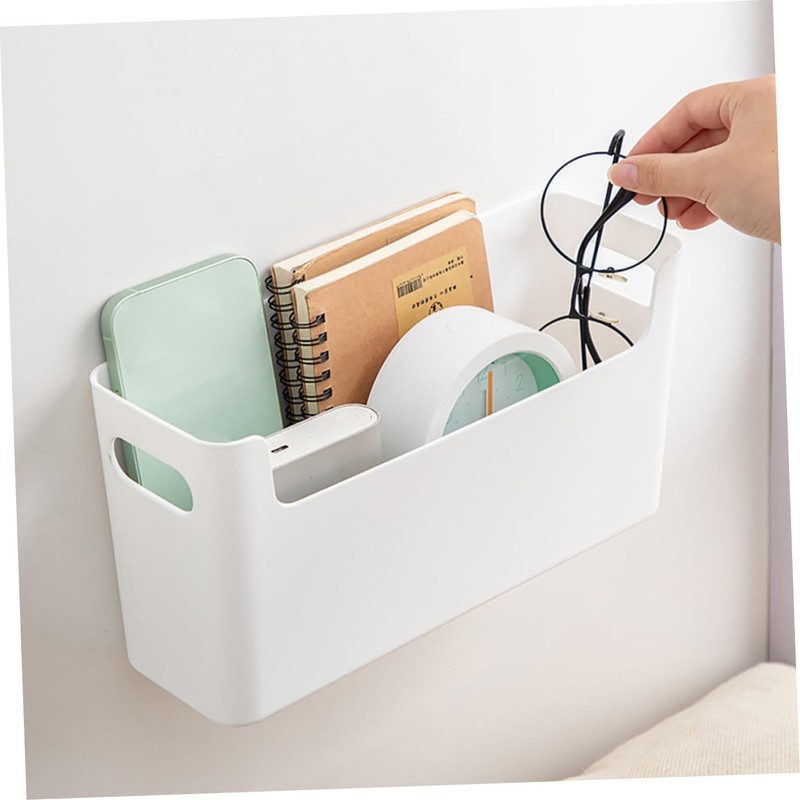 COLLBATH 2pcs Desktop Organizer Box Multifunctional Storage for Office Kitchen