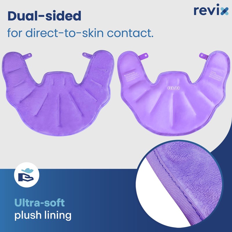 REVIX Shoulder Ice Pack Reusable Large Neck Shoulder Ice Pack