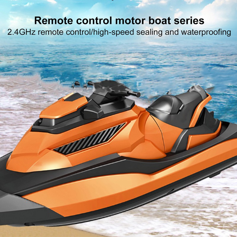 T16B 2.4G RC Motorboat Boat 1/47 RC Speedboat Toy Racing