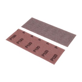 NTools SWS - Mesh Sanding Strips 70 x 200 mm with P120 Grit | Pack of 50 Sanding Mesh 200 mm | Sanding Net 420 mm for Hand Sander with Suction and Hand Sanding Block