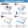 BAGAIL 8 Set Packing Cubes Luggage Packing Organizers for Travel