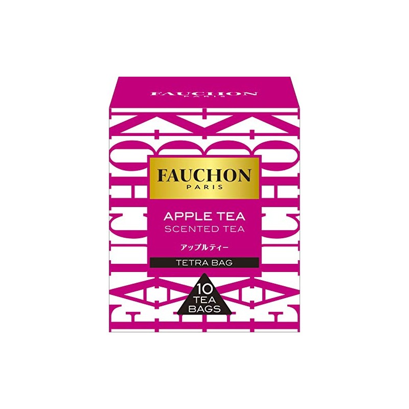 SB Foods Fauchon Tea Apple Tea Bags, 10 Bags x