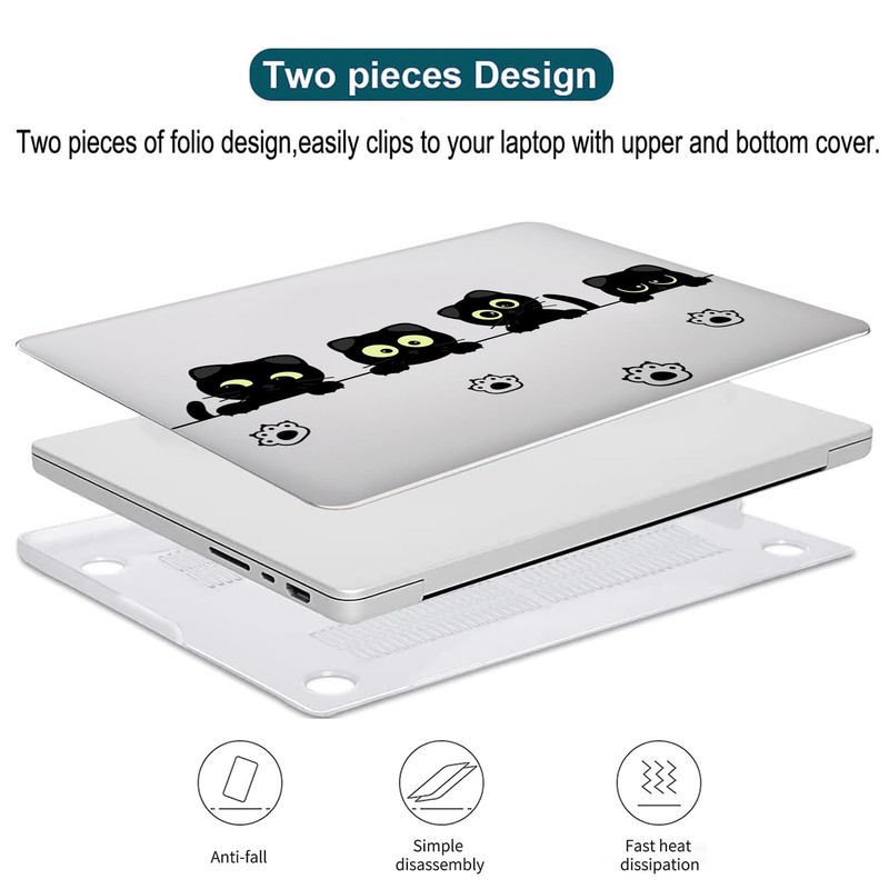 QCzyc Compatible with MacBook Pro 16 inch Case 2021-2024 Release