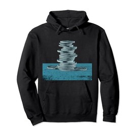 Silver Stacker Pullover Hoodie