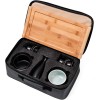 Dltsli Ceramic Sake Set With Bottle Cups Tray And Stovetop