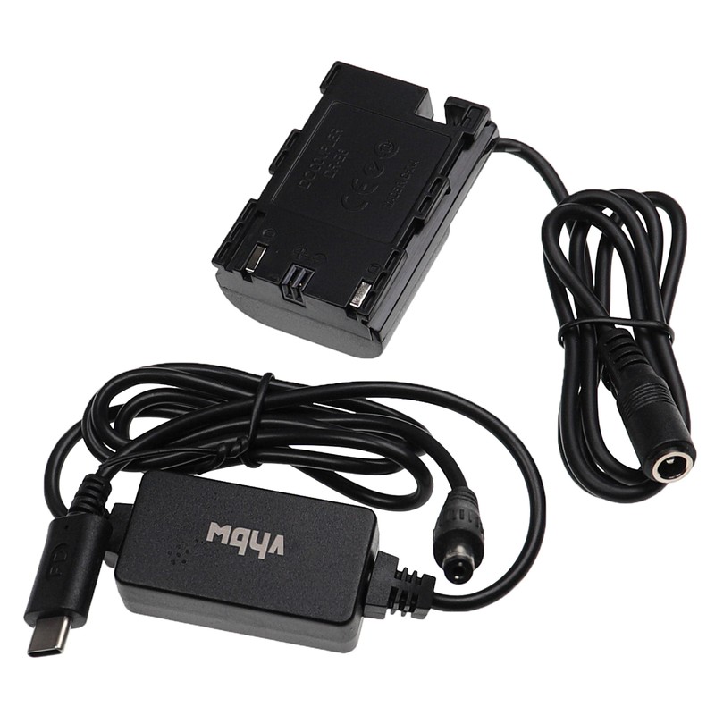 vhbw USB Power Supply Compatible with Canon EOS 5DSR, 60Da,