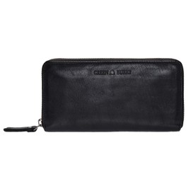 Greenburry Vintage Washed Wallet Leather 19 cm