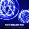 Luminous Rotating Floating Toy Spiral Pill Electric Toy Adjustable Spiral