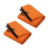 PATIKIL 20"x16" Tri-fold Golf Towel, 2 Pack Microfiber Waffle Pattern