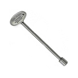 HPC Fire Universal Shutoff Valve Key (317-8PW), Pewter, 8-Inch