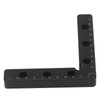 2Pcs Positioning Square 120mm 90 Degree Clamp Metric Scale Tool