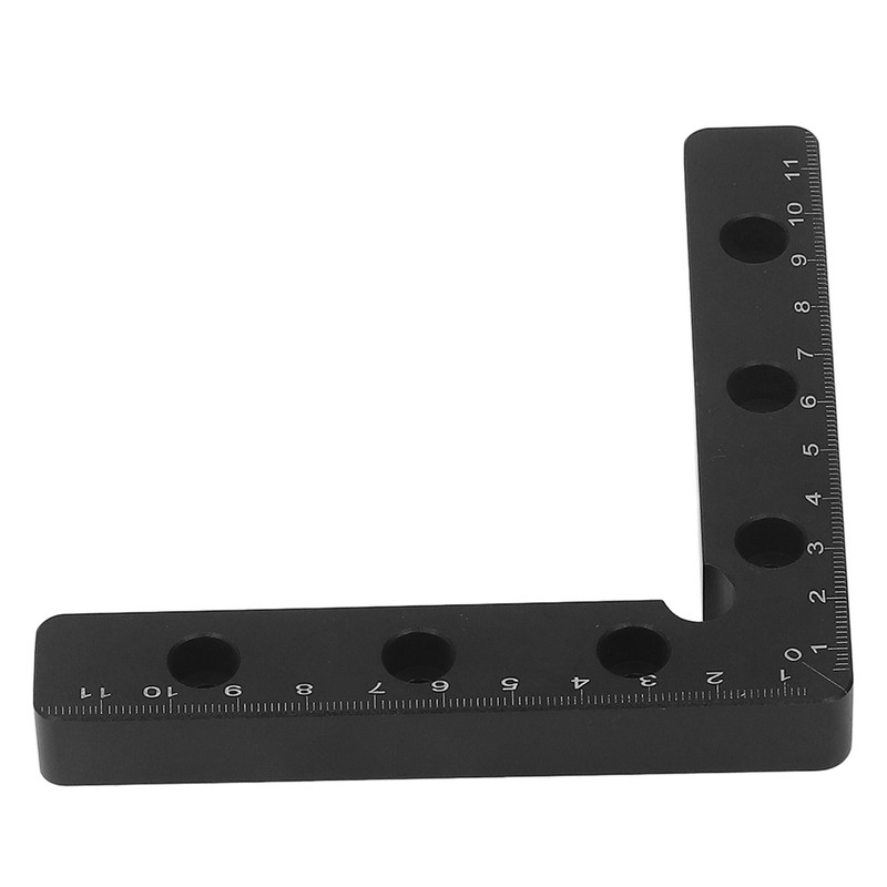 2Pcs Positioning Square 120mm 90 Degree Clamp Metric Scale Tool