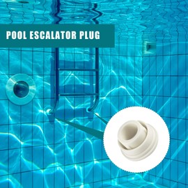 SinChic Poolleiter Gummipuffer,2 PCS Schwimmbadleiter Stoßfängerschutz Leiter Gummistopfen Schwimmbadzubehör Poolleiter StoßFäNger Sicherheitsstoßstange für Meisten Schwimmbadleitern