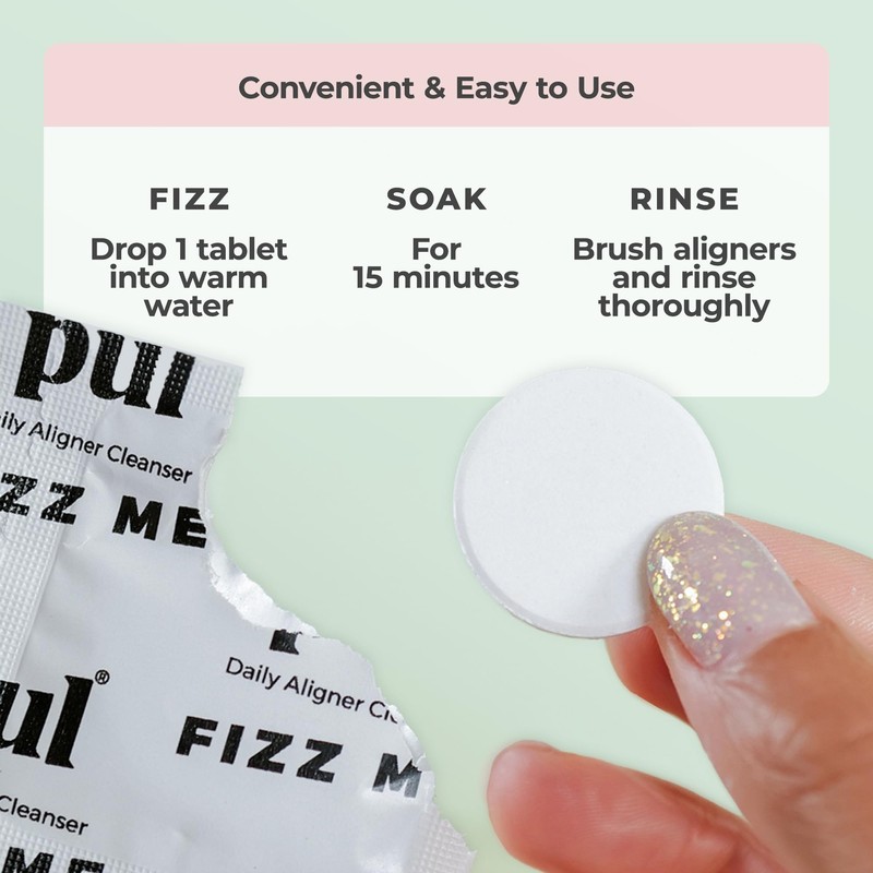 PUL Aligner Cleaner Tablets (Pack of 30) – For Cleaning