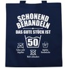 Shirtracer - Cotton Bag - 50th Birthday - Treat gently