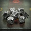 shibby 7 Metal Dice Digital Look D8