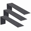 WEKIS 10 Inch Countertop Support Bracket, 3 Pack Solid Iron